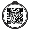 Tag with Frame - Scan Me - Back (QR - Syneroid)